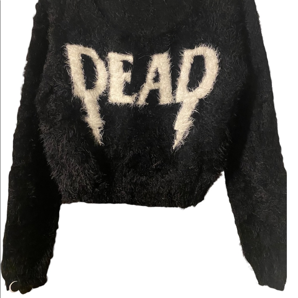 Super soft cropped sweater. Please read details before purchasing :)